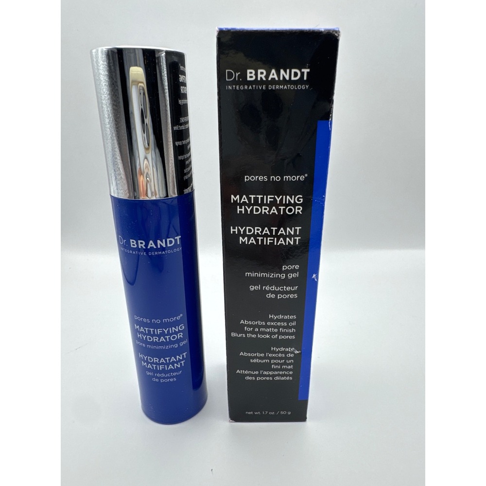 Dr Brandt Pores No More‎ Mattifying Hydrator Pore Minimizing Gel 1.7 oz BNIB